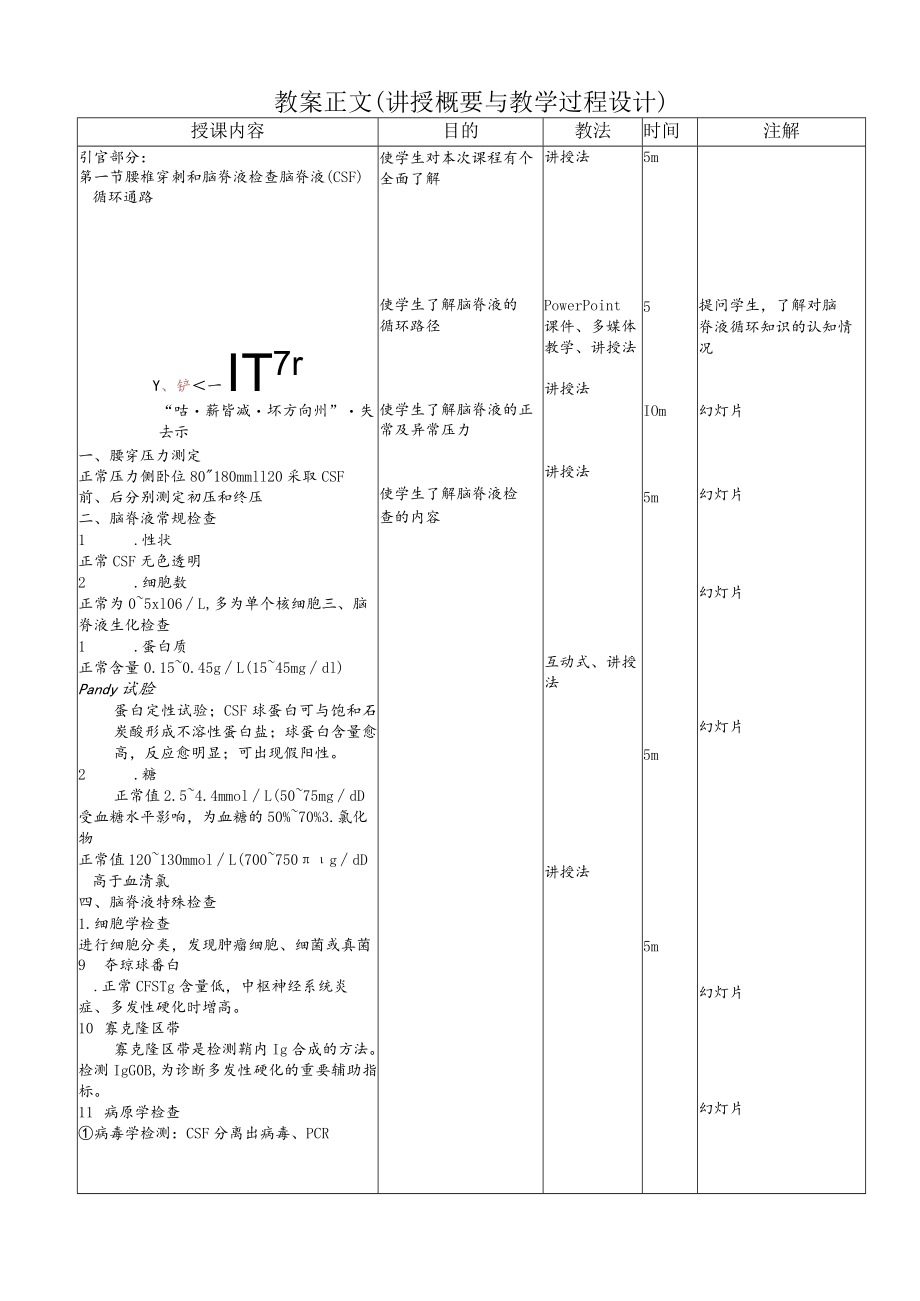 华北理工神经疾病概要教案05神经系统疾病的辅助检查.docx_第2页