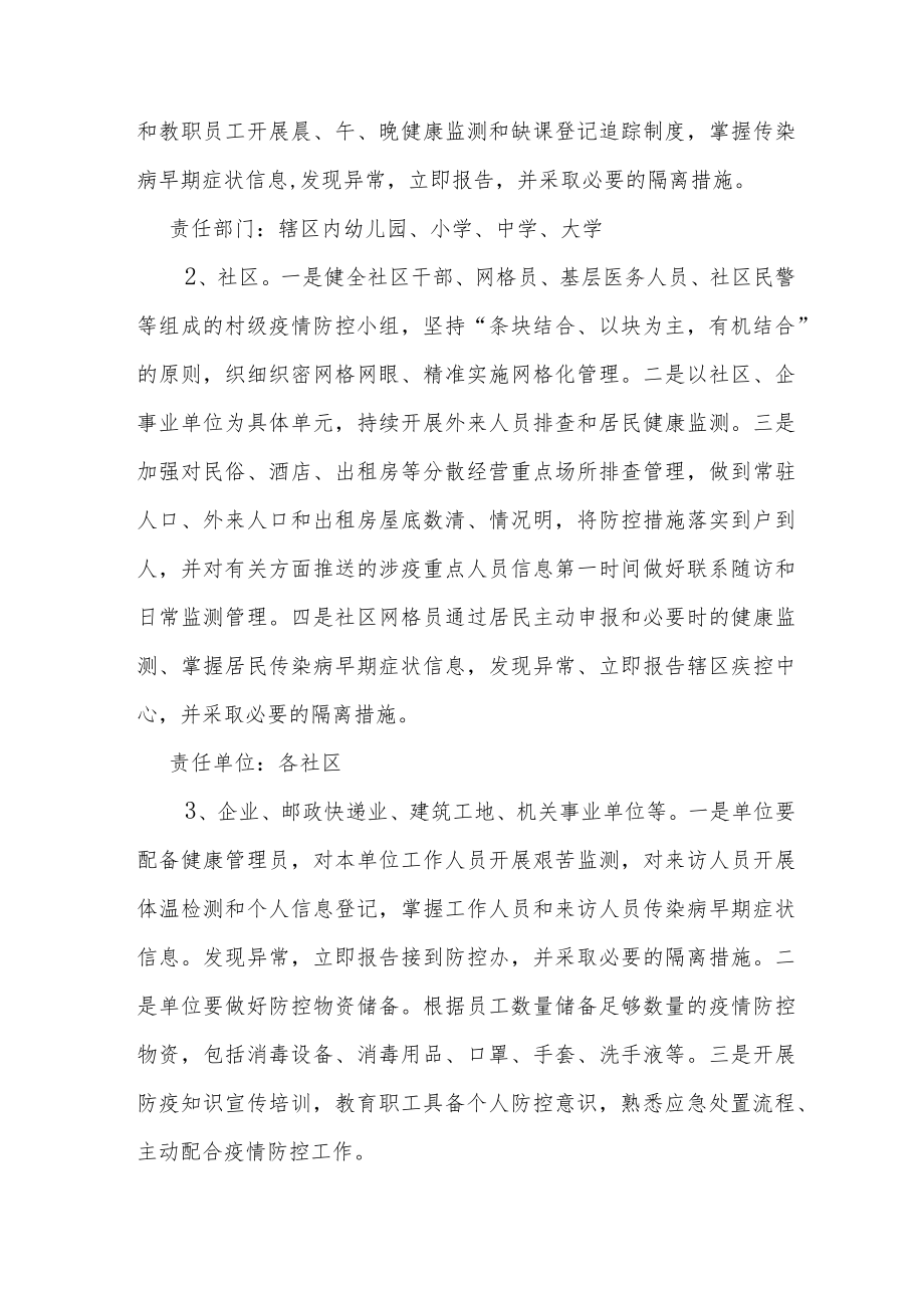 关于做好秋冬季新冠疫情常态化防控监测预警工作方案.docx_第3页