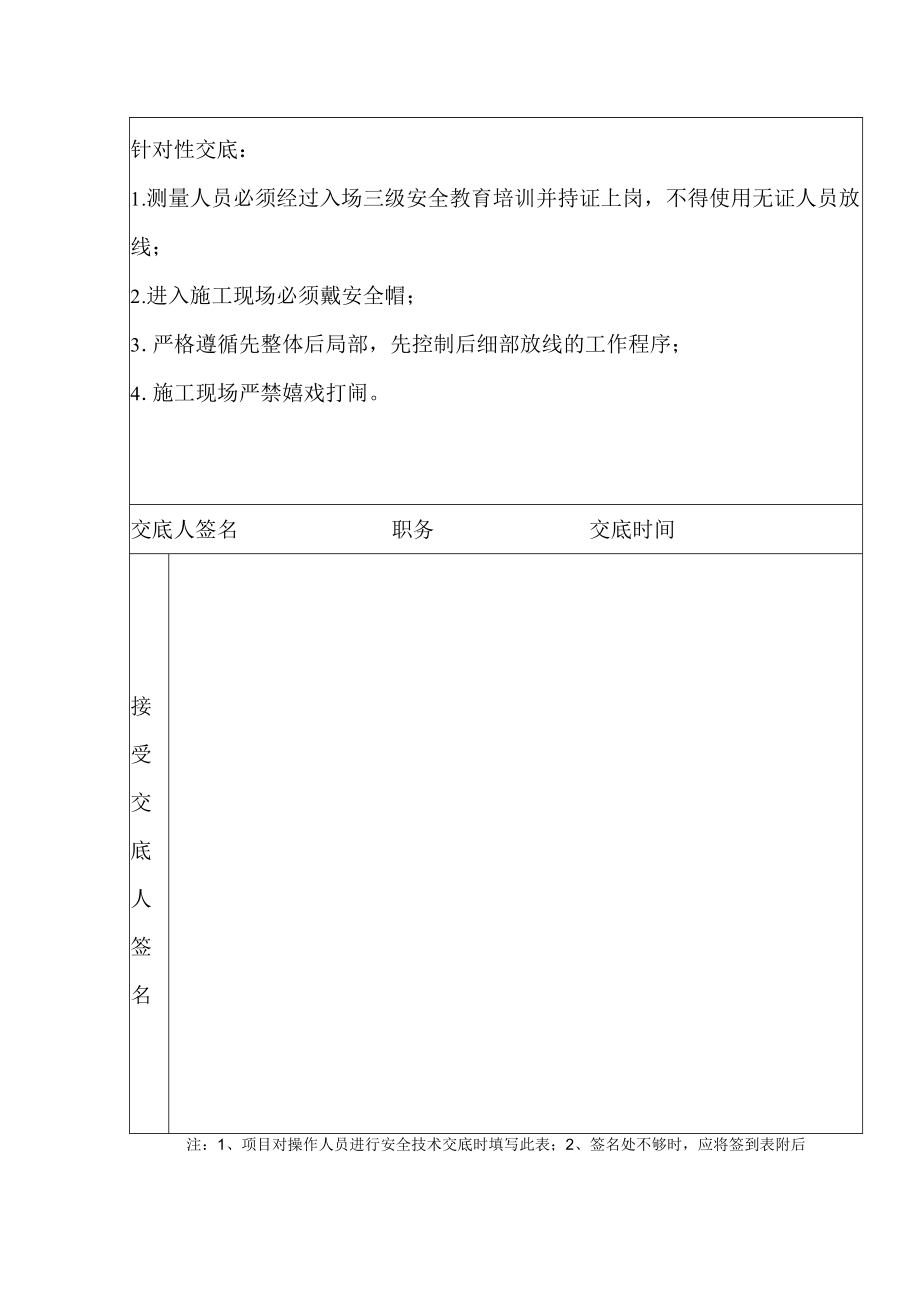 安全技术交底（测量员）1.docx_第2页