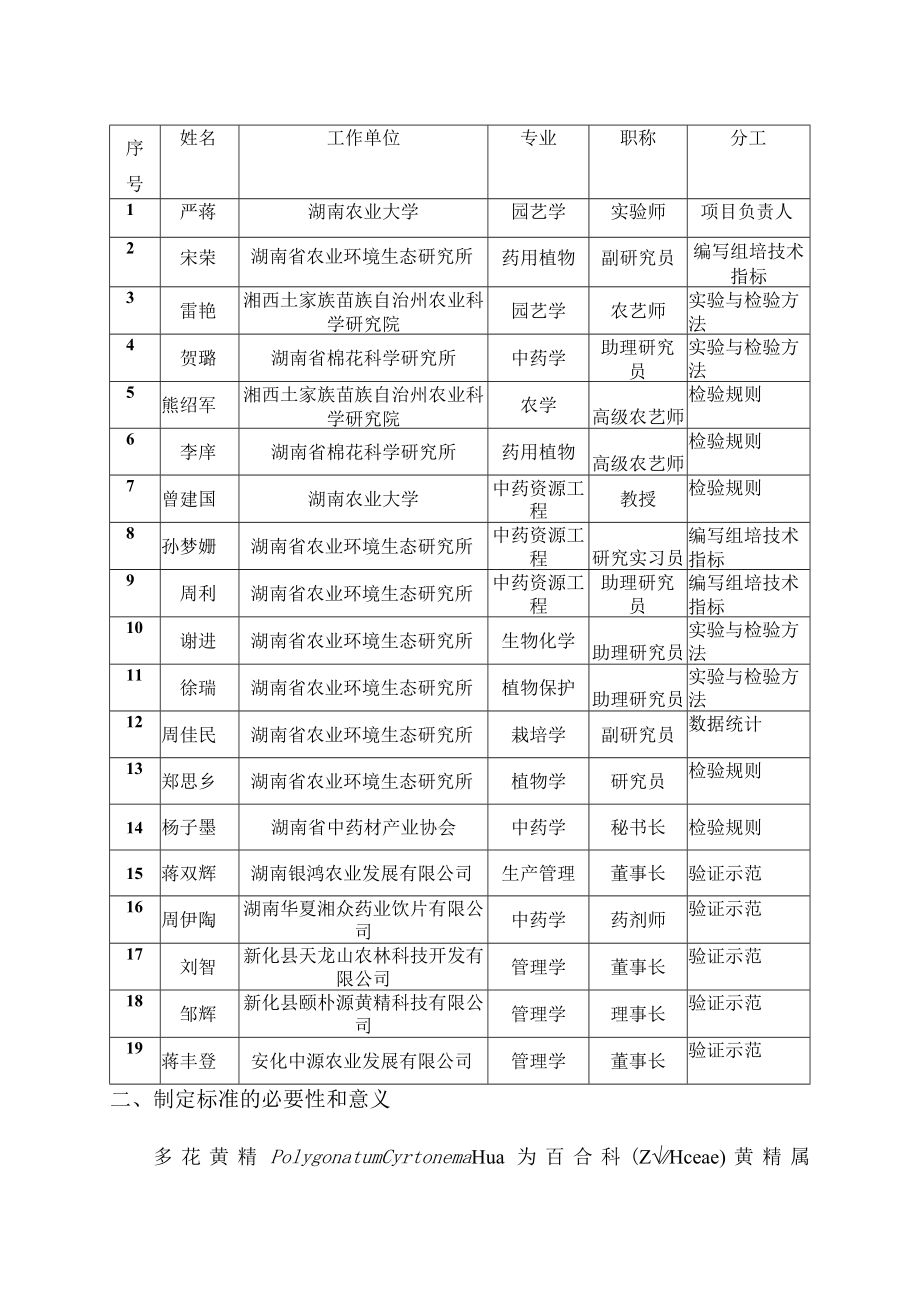 多花黄精组织培养育苗技术规程（编制说明）.docx_第3页