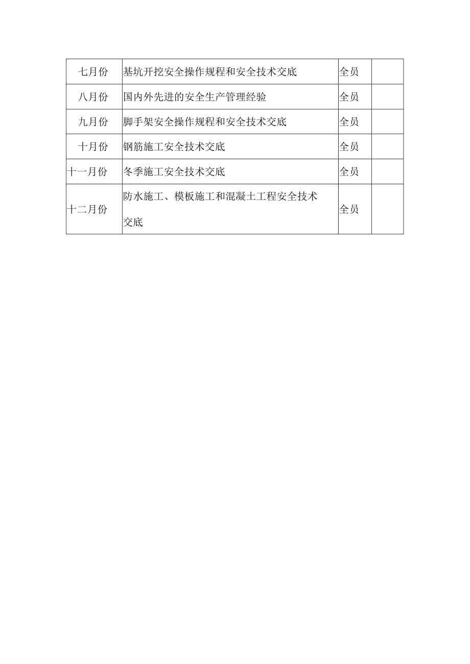 安全教育培训计划.docx_第2页