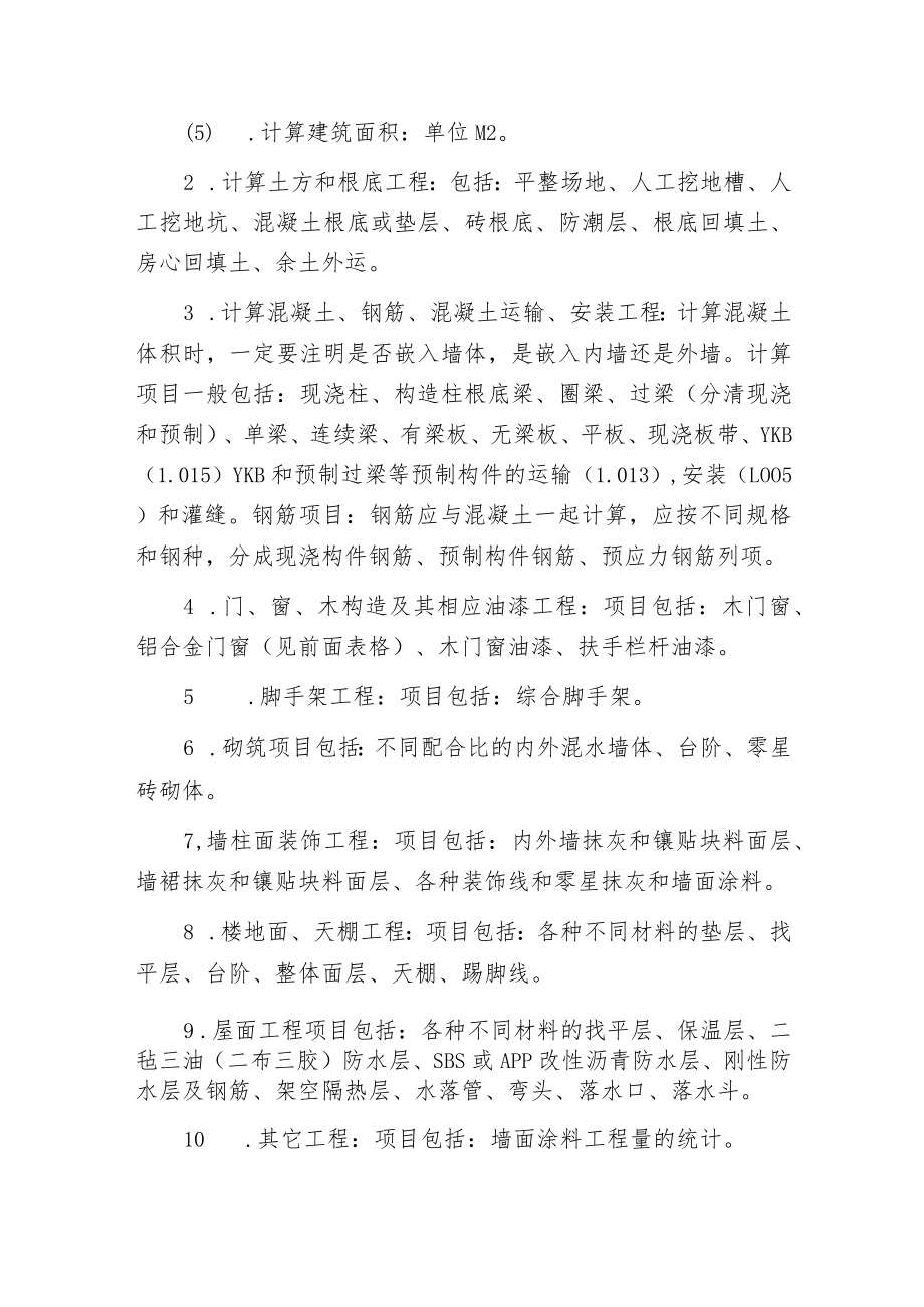 建筑工程预算书编制说明.docx_第2页