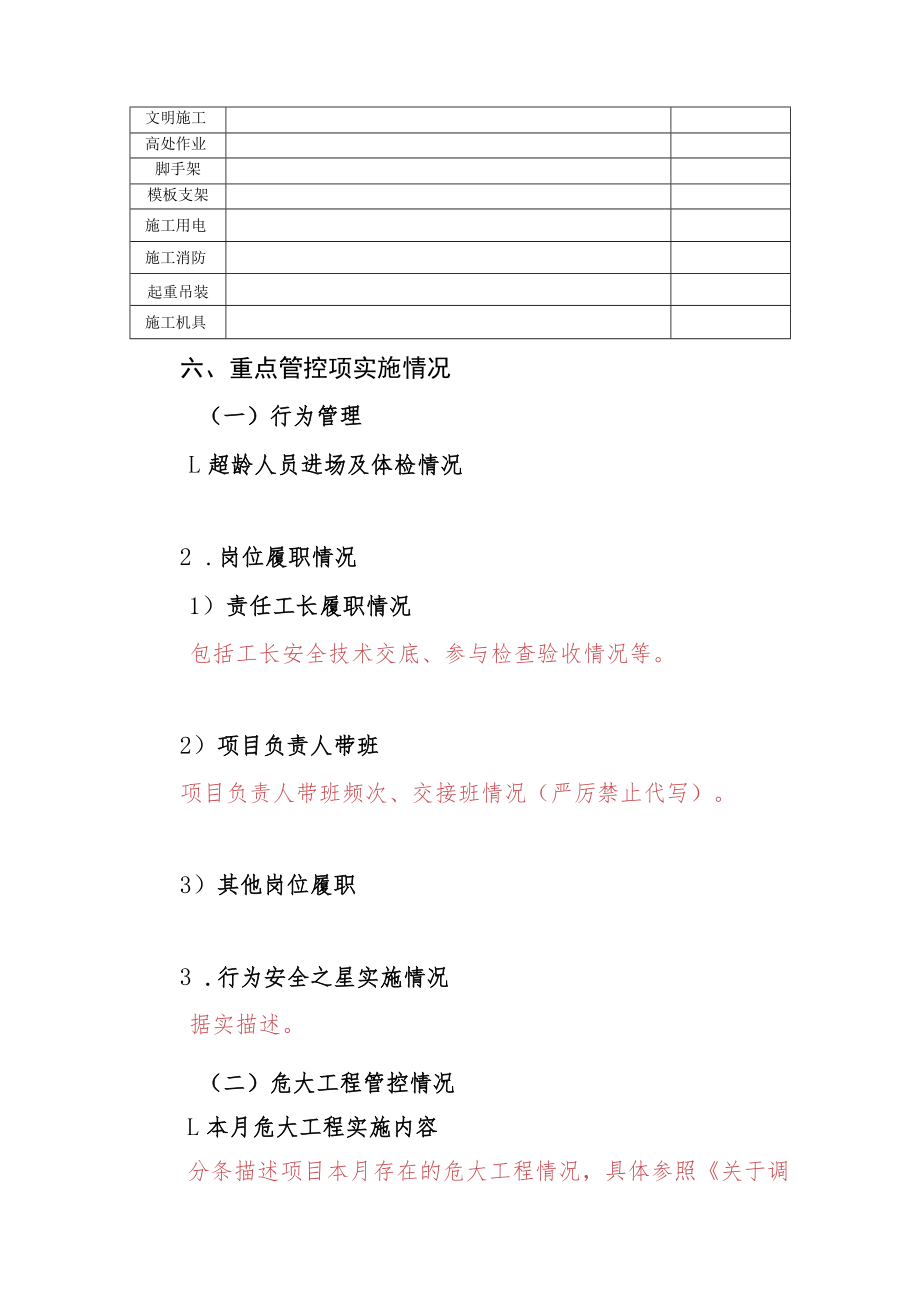 安装公司项目月度安全管理合规性评价报告.docx_第2页