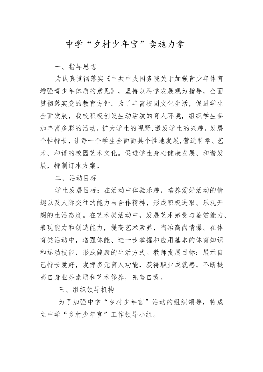 少年宫实施方案.docx_第1页