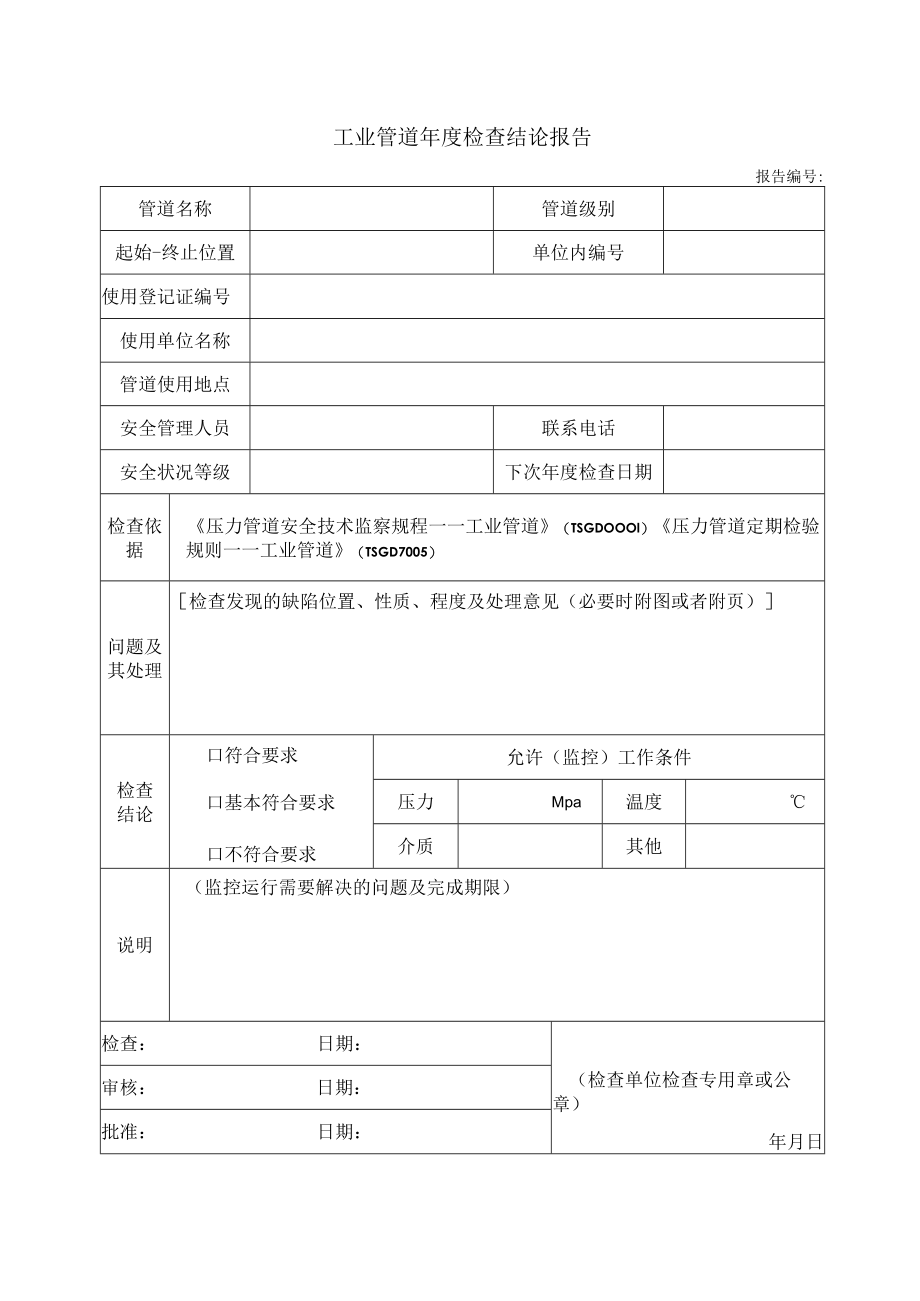 工业管道年度检查报告.docx_第2页