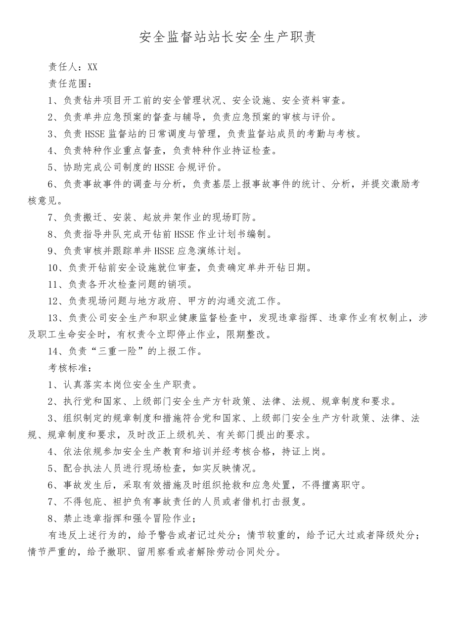 安全监督站站长安全生产职责.docx_第1页