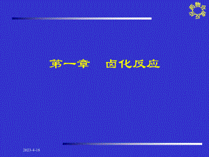 有机化学卤化反应.ppt