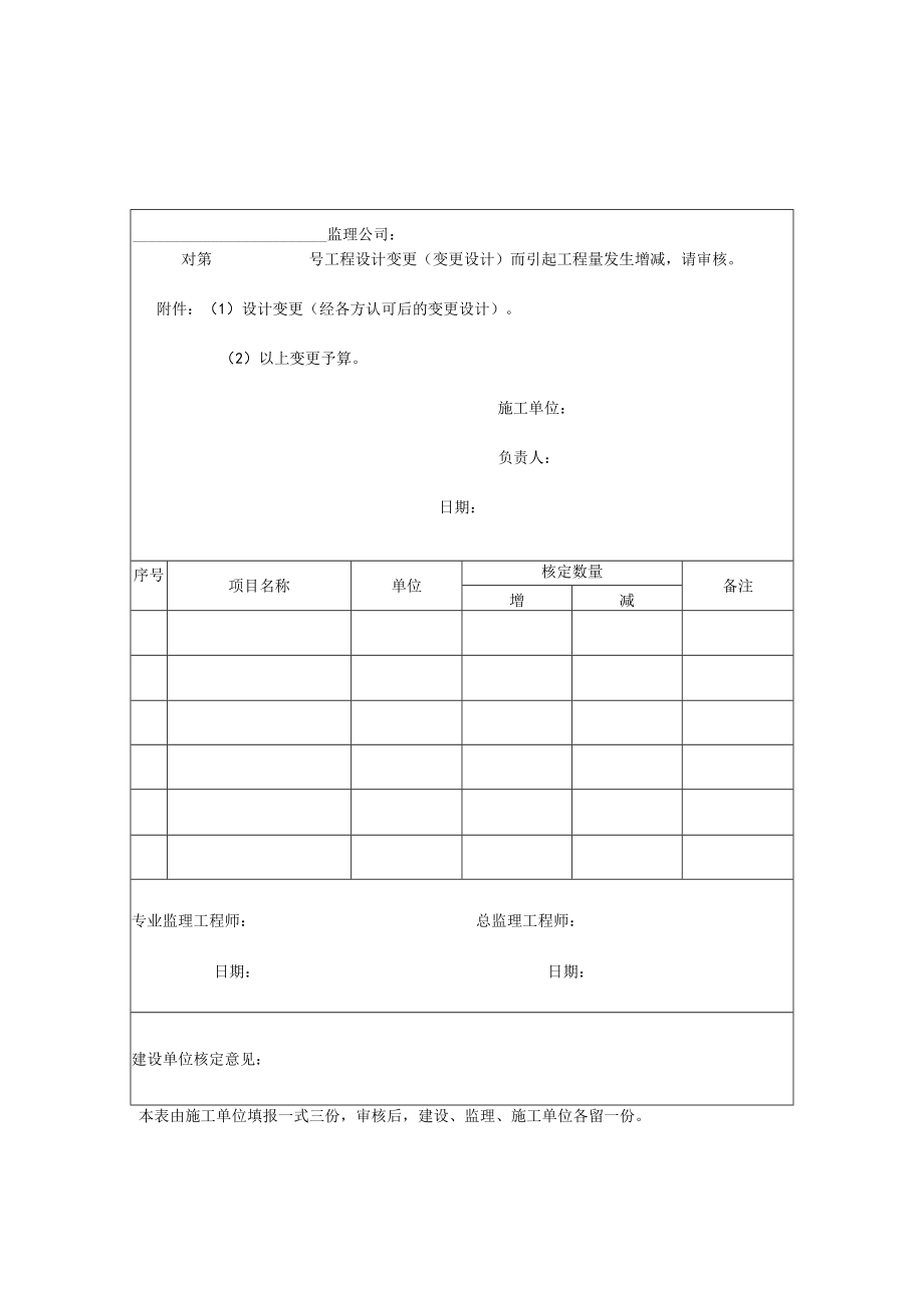 工程变更费用申请表.docx_第1页