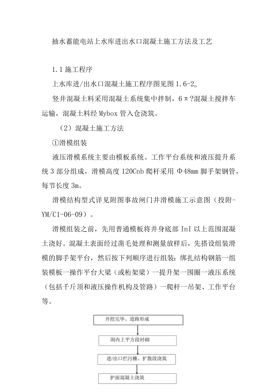 抽水蓄能电站上水库进出水口混凝土施工方法及工艺.docx_第1页