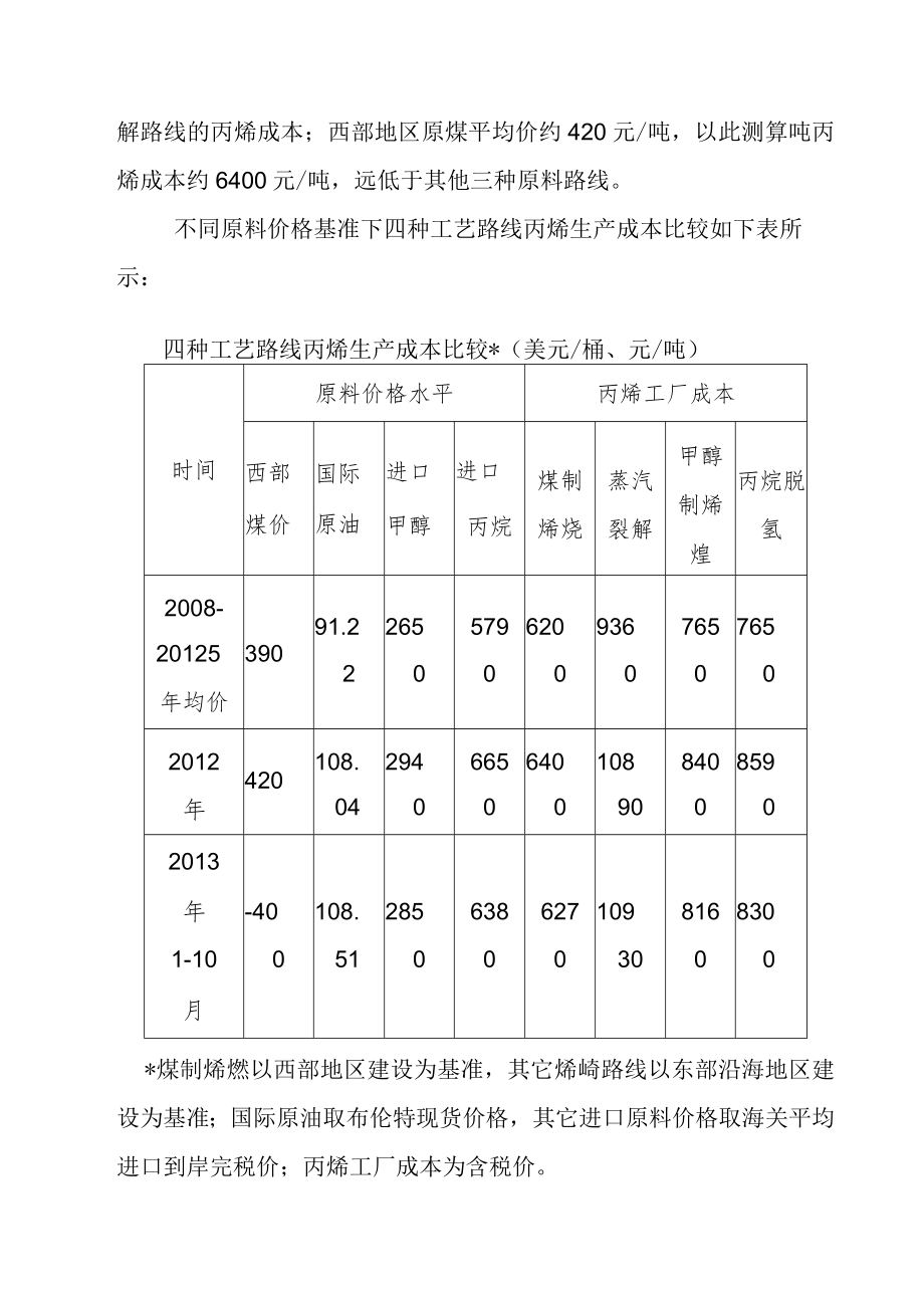 新原料路线烯烃产业发展趋势及成本竞争力分析.docx_第3页