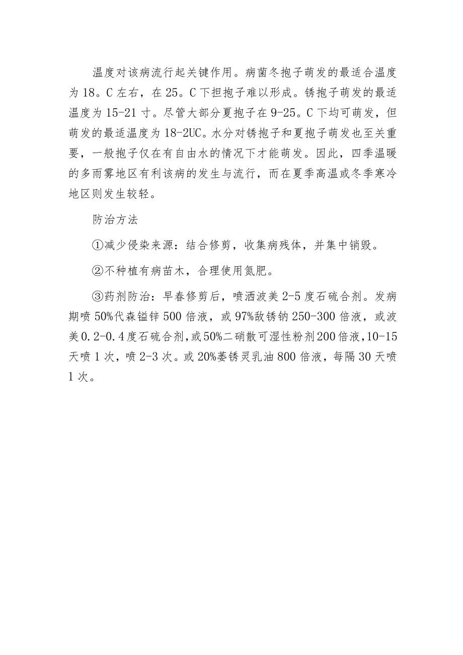 月季锈病的病症及防治方法.docx_第2页