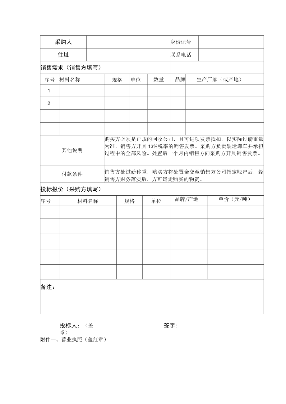 废旧物资处置报价单.docx_第2页