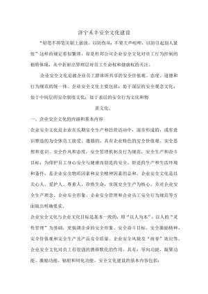 济宁禾丰企业安全文化建设.docx