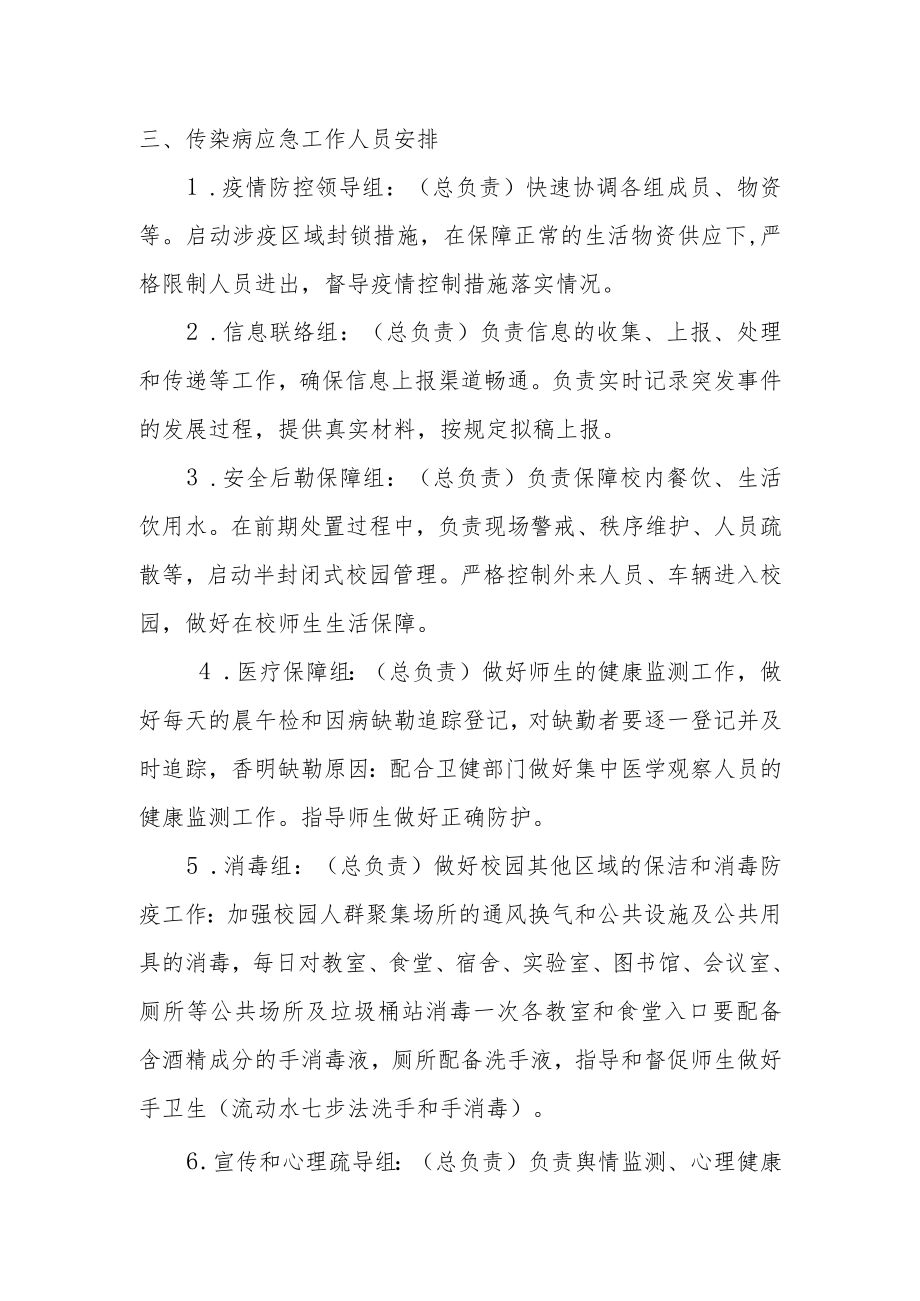 幼儿园预防传染病应急预案.docx_第2页