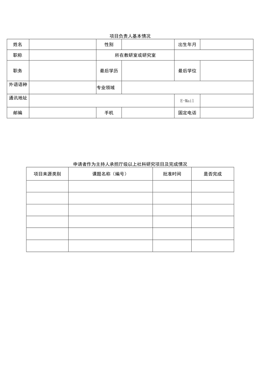 河北北方学院高校基本科研业务费人文社会科学研究项目申请书.docx_第3页