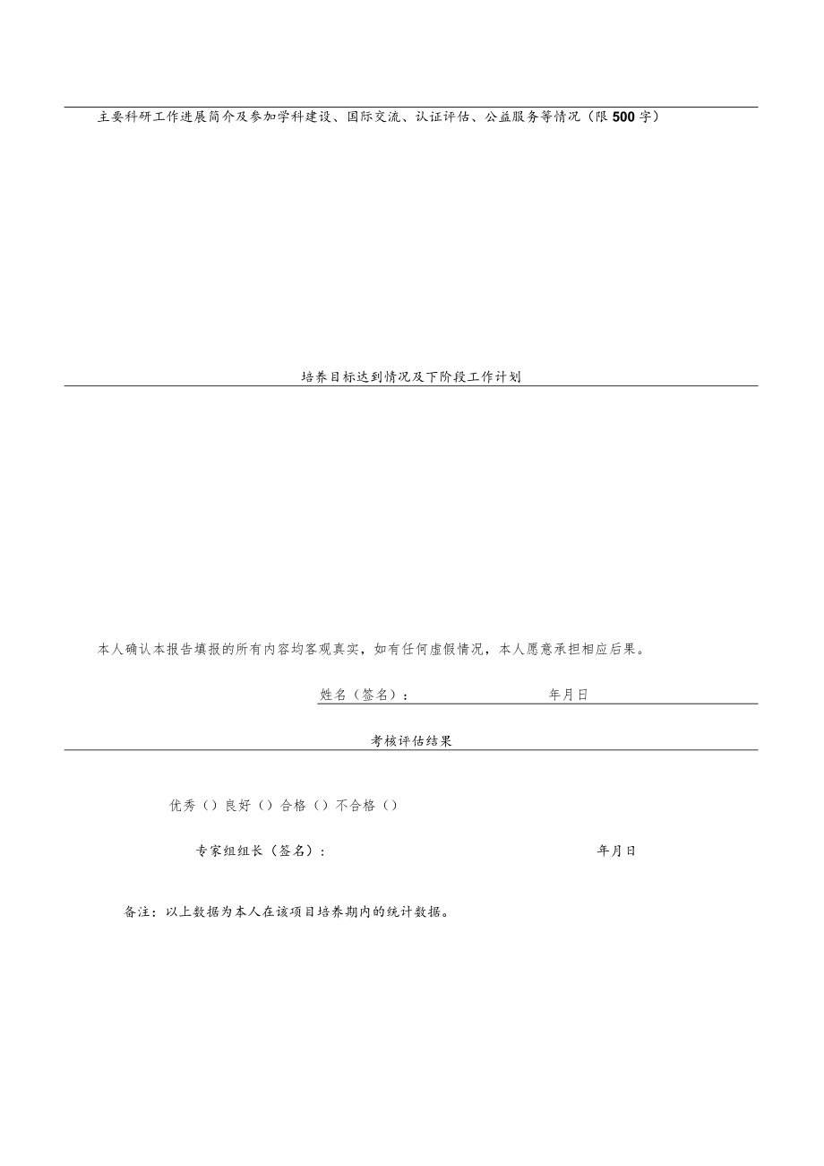 食品科学与工程学院青年教师支持计划项目中期期满考核表.docx_第2页