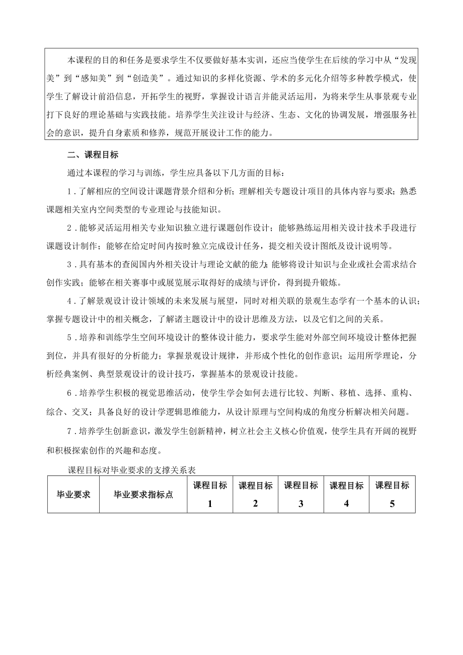 《环境设计综合实训》课程教学大纲.docx_第2页