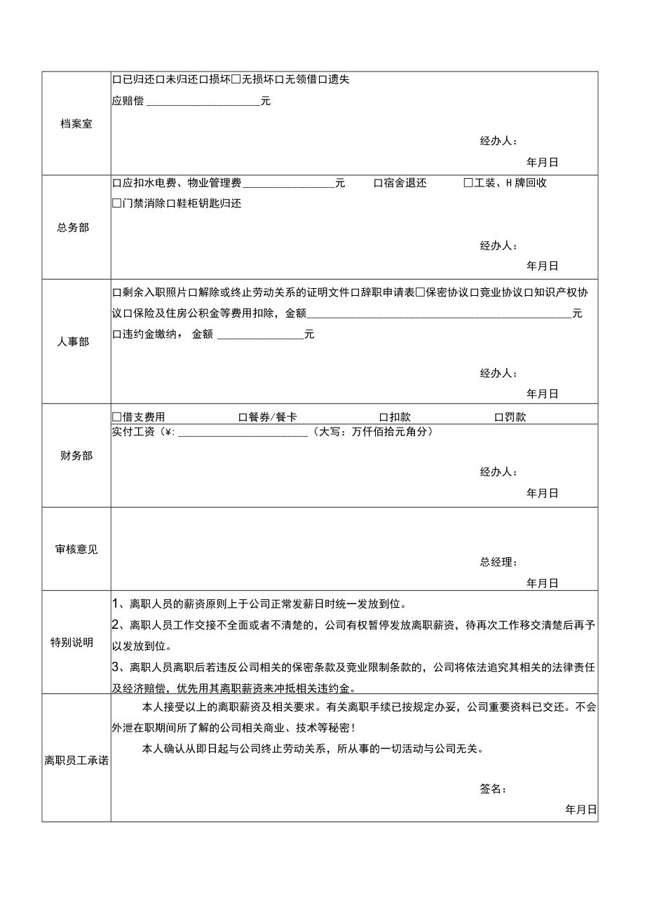 离职员工工资结算单.docx_第2页