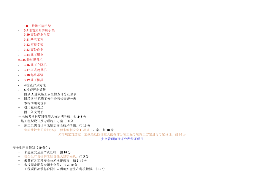 昕晔监理安全检查标准评分表.docx_第2页