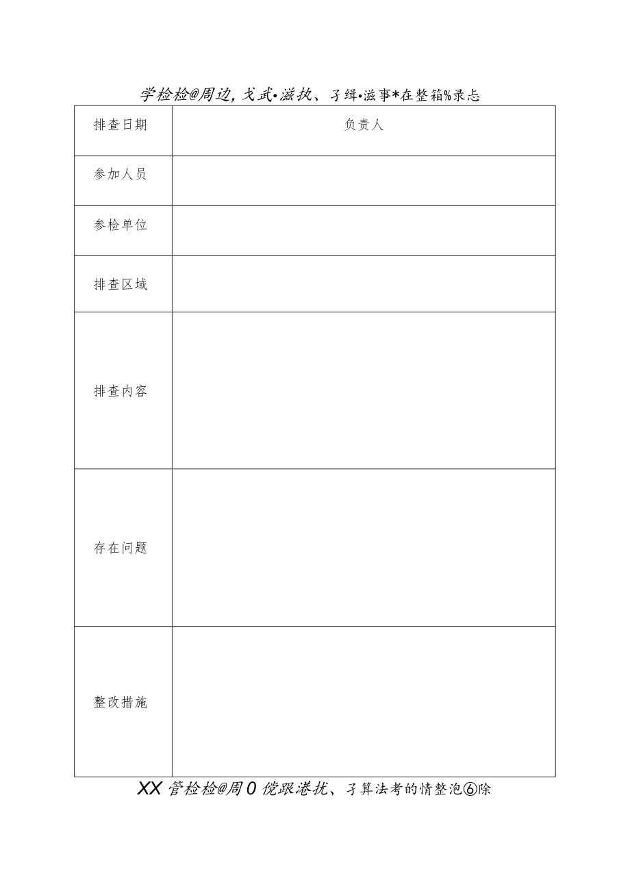 校园安全治理排查表.docx_第1页