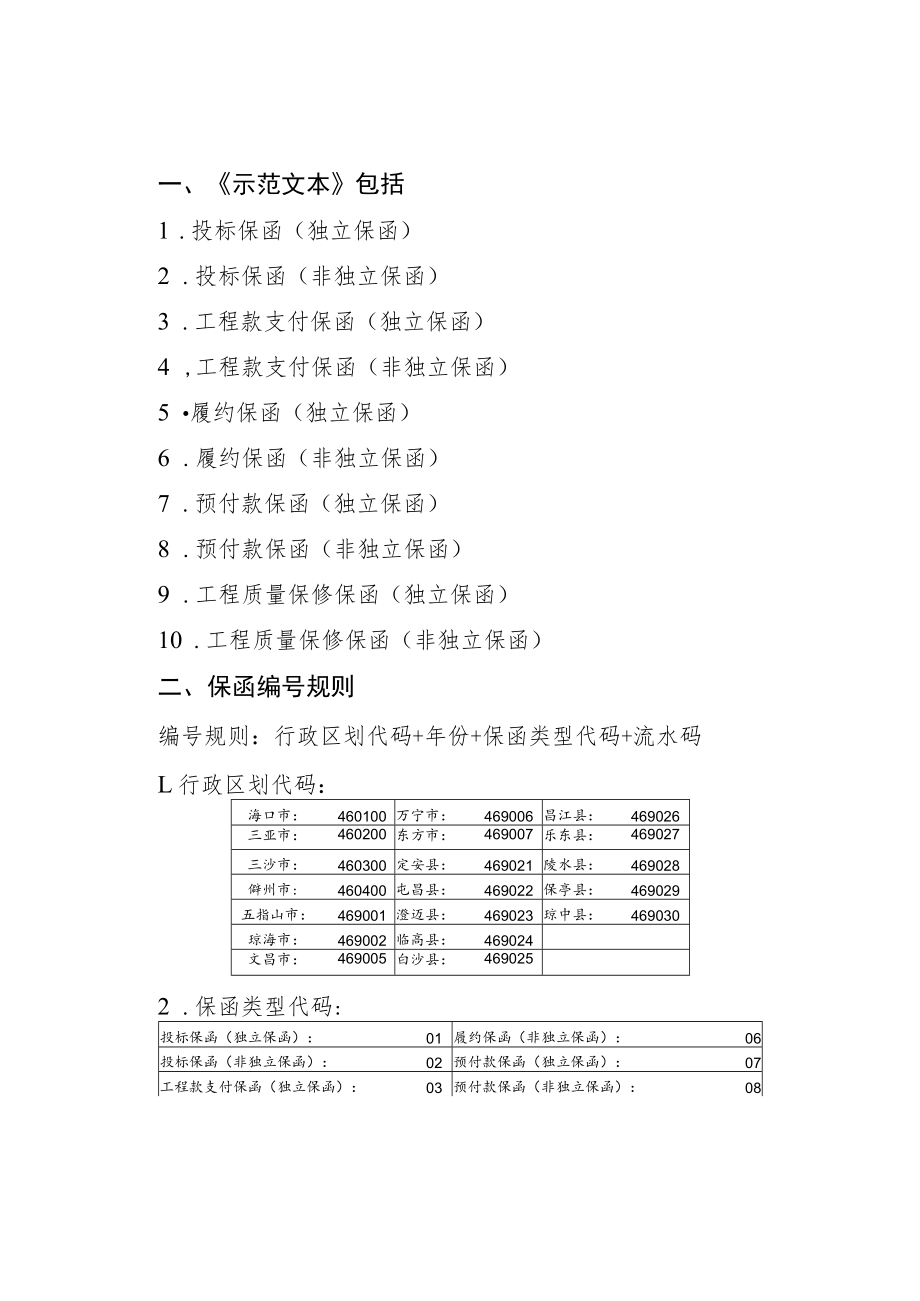 海南省房屋建筑和市政基础设施工程保函示范文本（2023版）.docx_第2页