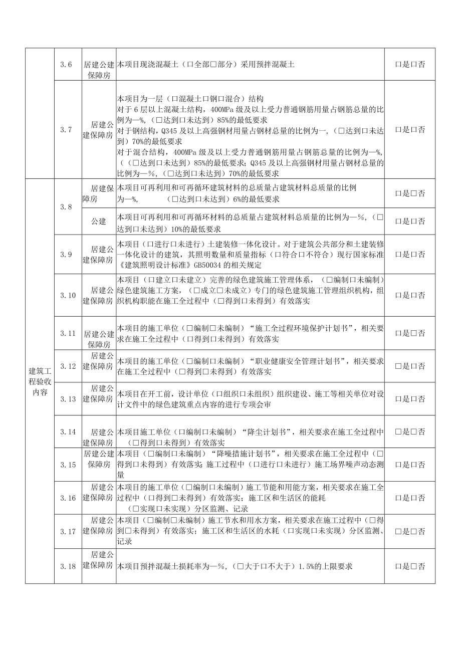 海南省绿色建筑验收检查表.docx_第2页