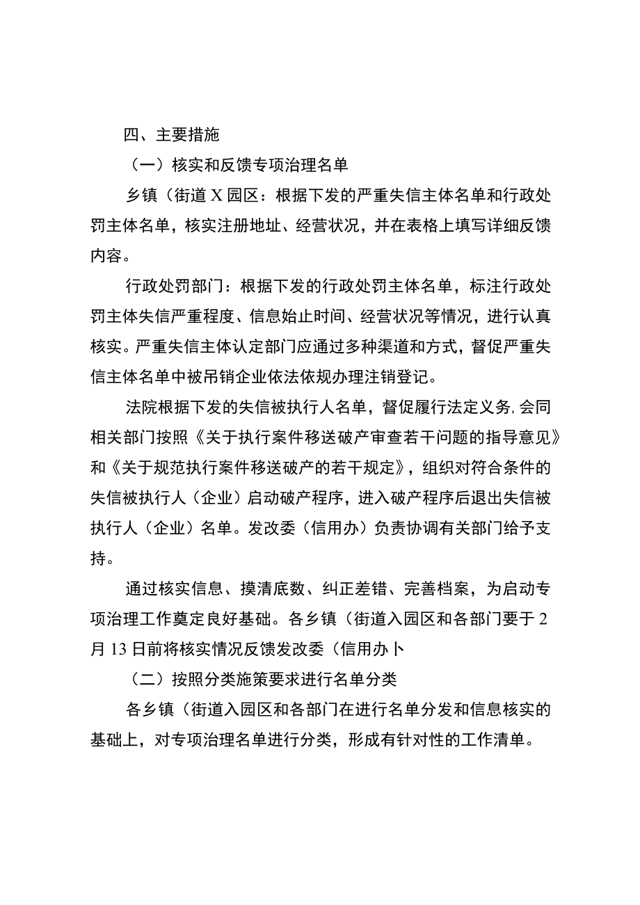 泰兴市严重失信主体和受行政处罚主体专项治理工作方案.docx_第3页