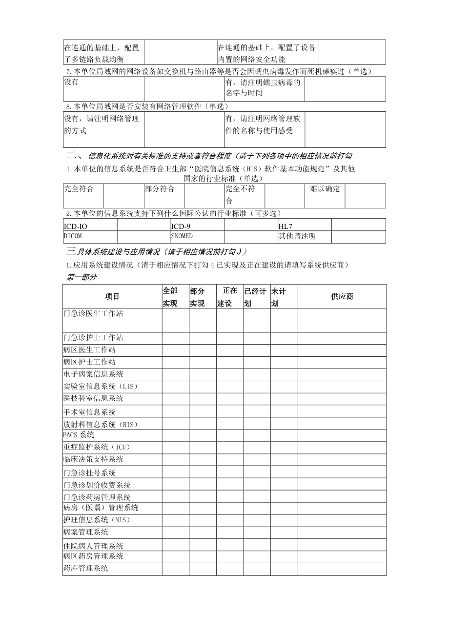 广西医疗机构信息化建设情况调查表.docx_第3页