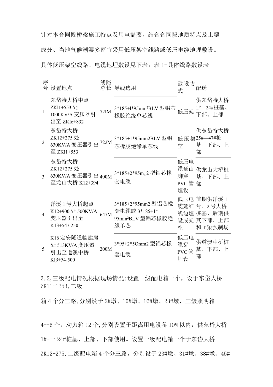 桥梁临时用电紧急施工实施方案.docx_第2页