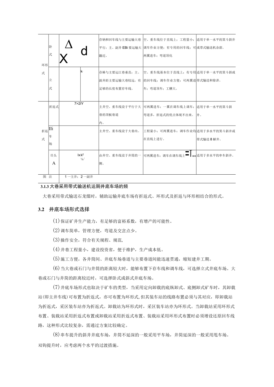 矿井井底车场的类型及形式选择.docx_第2页