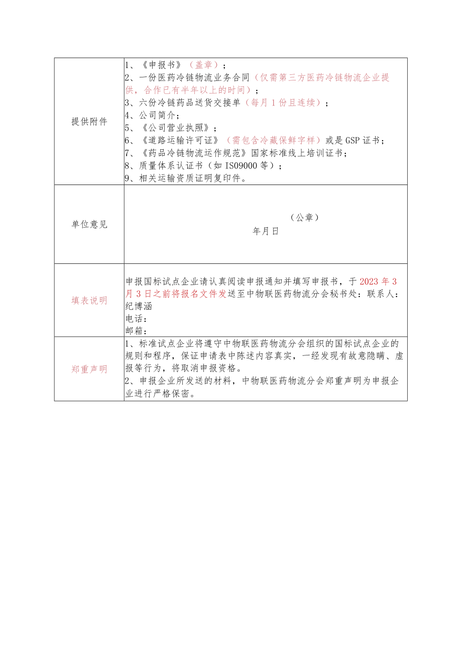 第十八批《药品冷链物流运作规范》国家标准试点企业申报书.docx_第3页