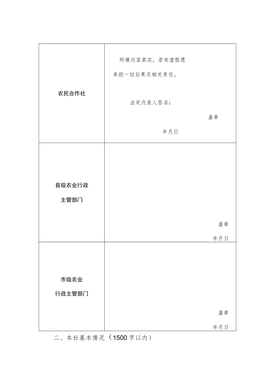 省级农民合作社示范社申报书格式.docx_第2页