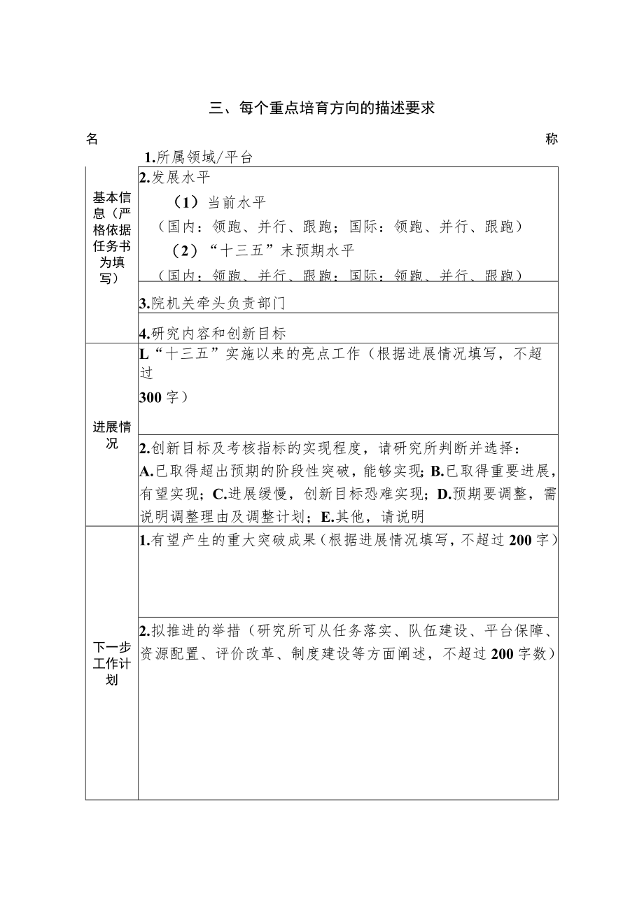 研究所提交“十三五”规划实施中期自评估相关材料的具体要求.docx_第3页