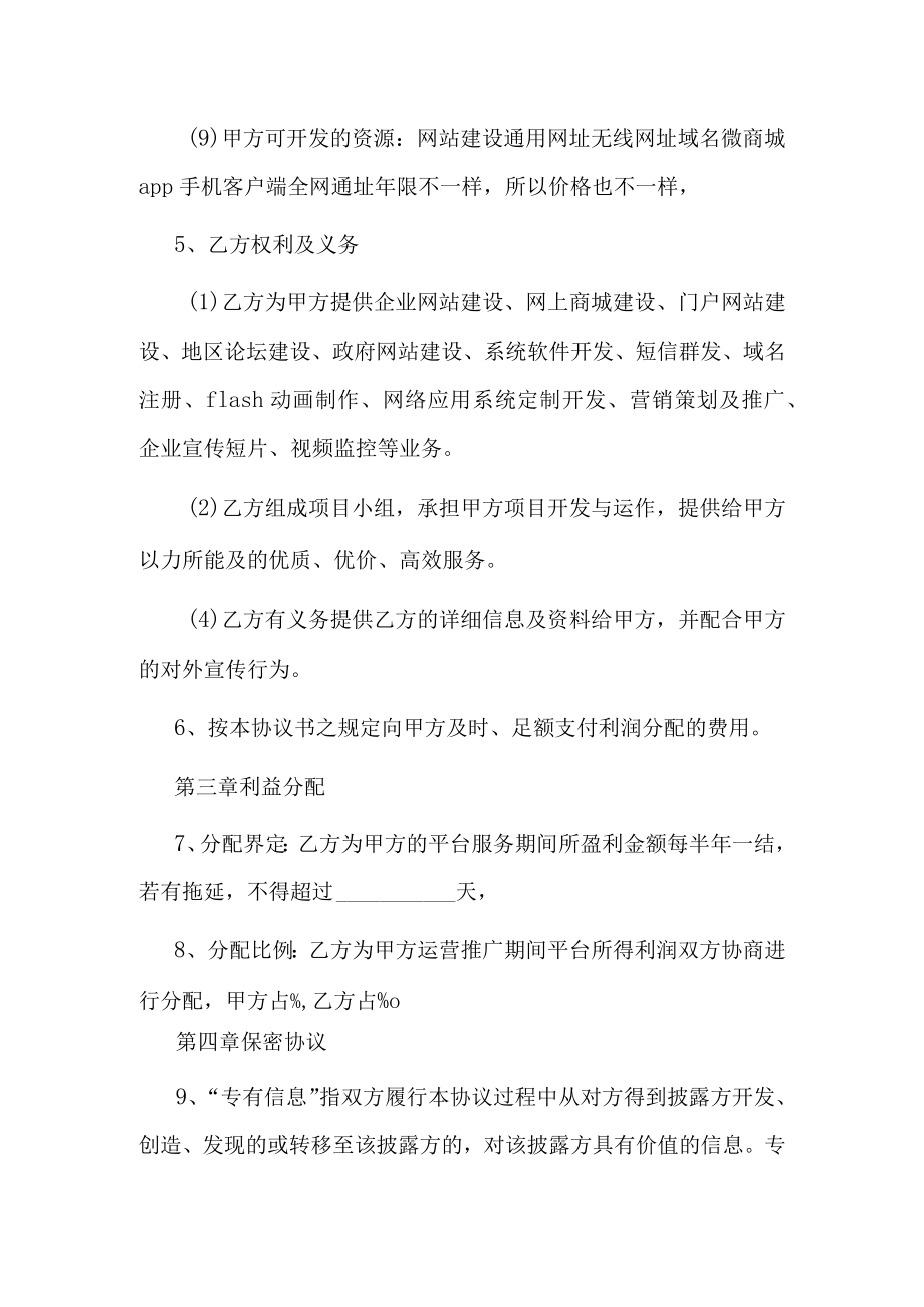 网络公司战略合作协议书.docx_第3页