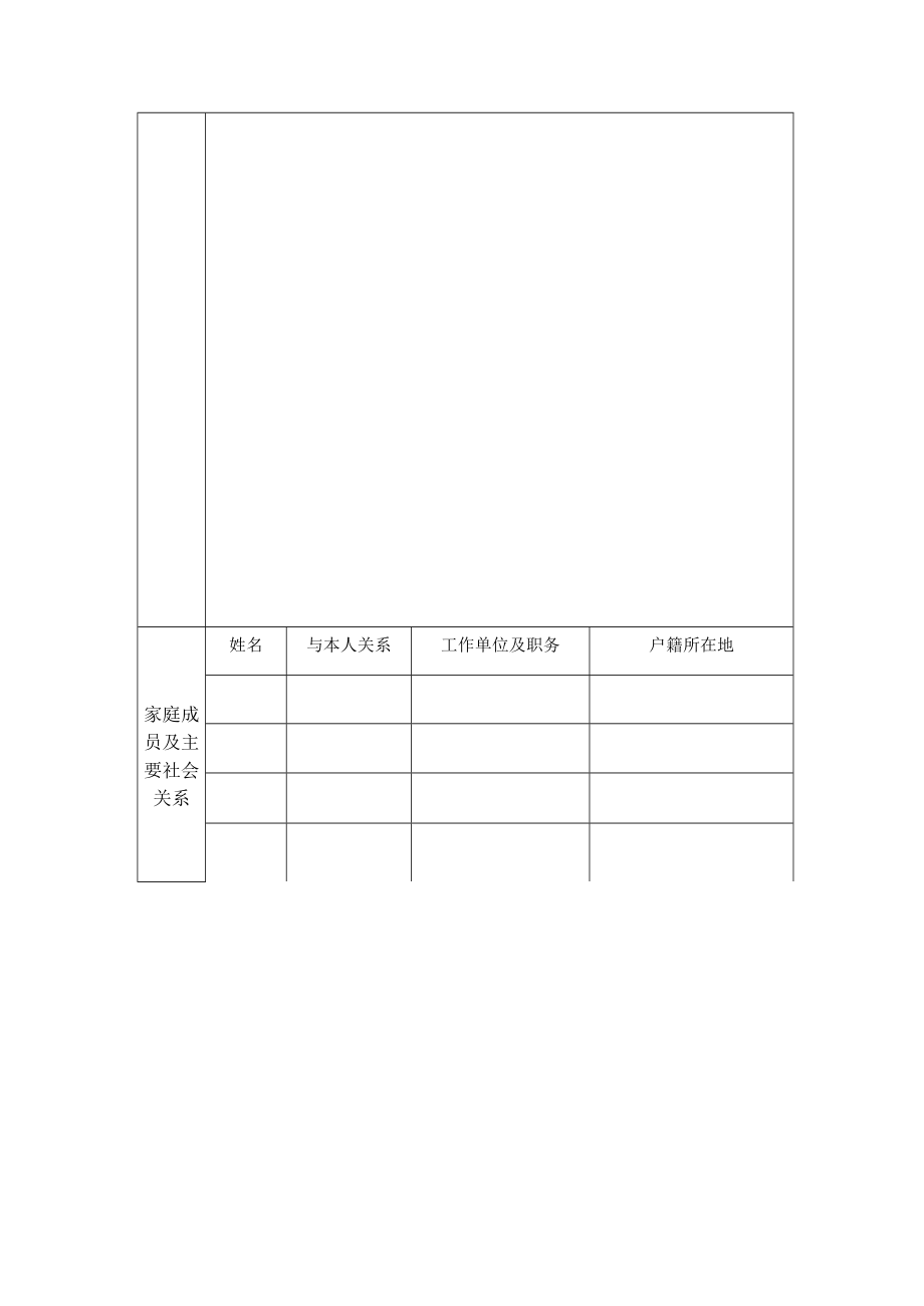 粤港澳大湾区战略研究院应聘报名表.docx_第3页