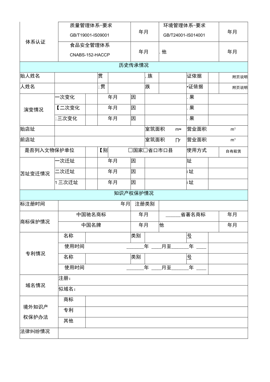 “中华老字号”申报表.docx_第2页