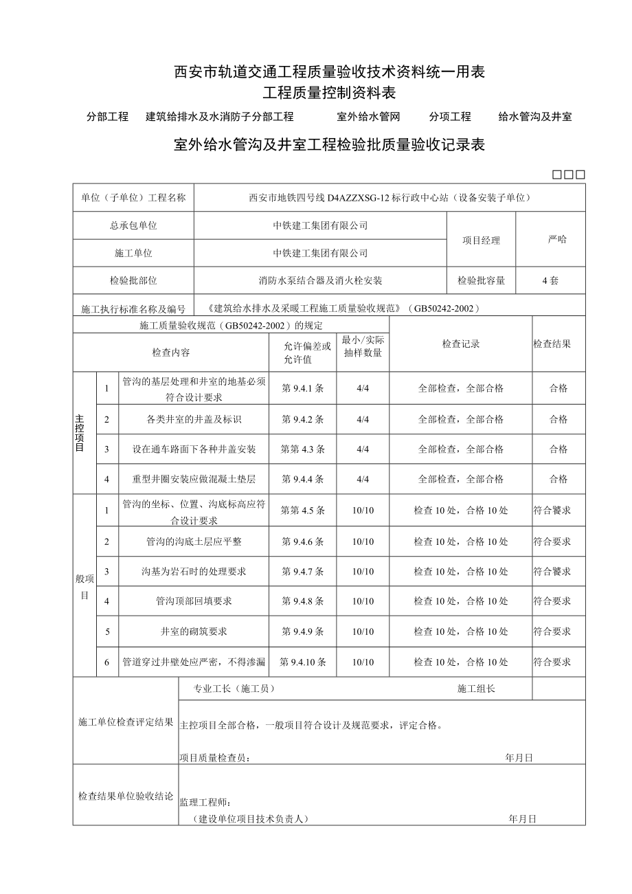 给水管沟及井室检验批.docx_第3页