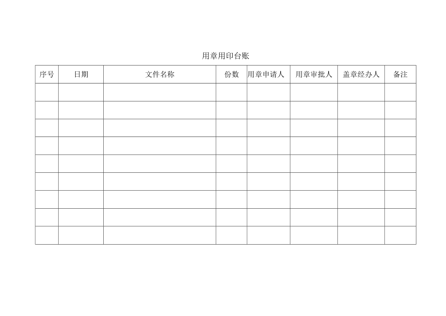 用章用印台账.docx_第1页