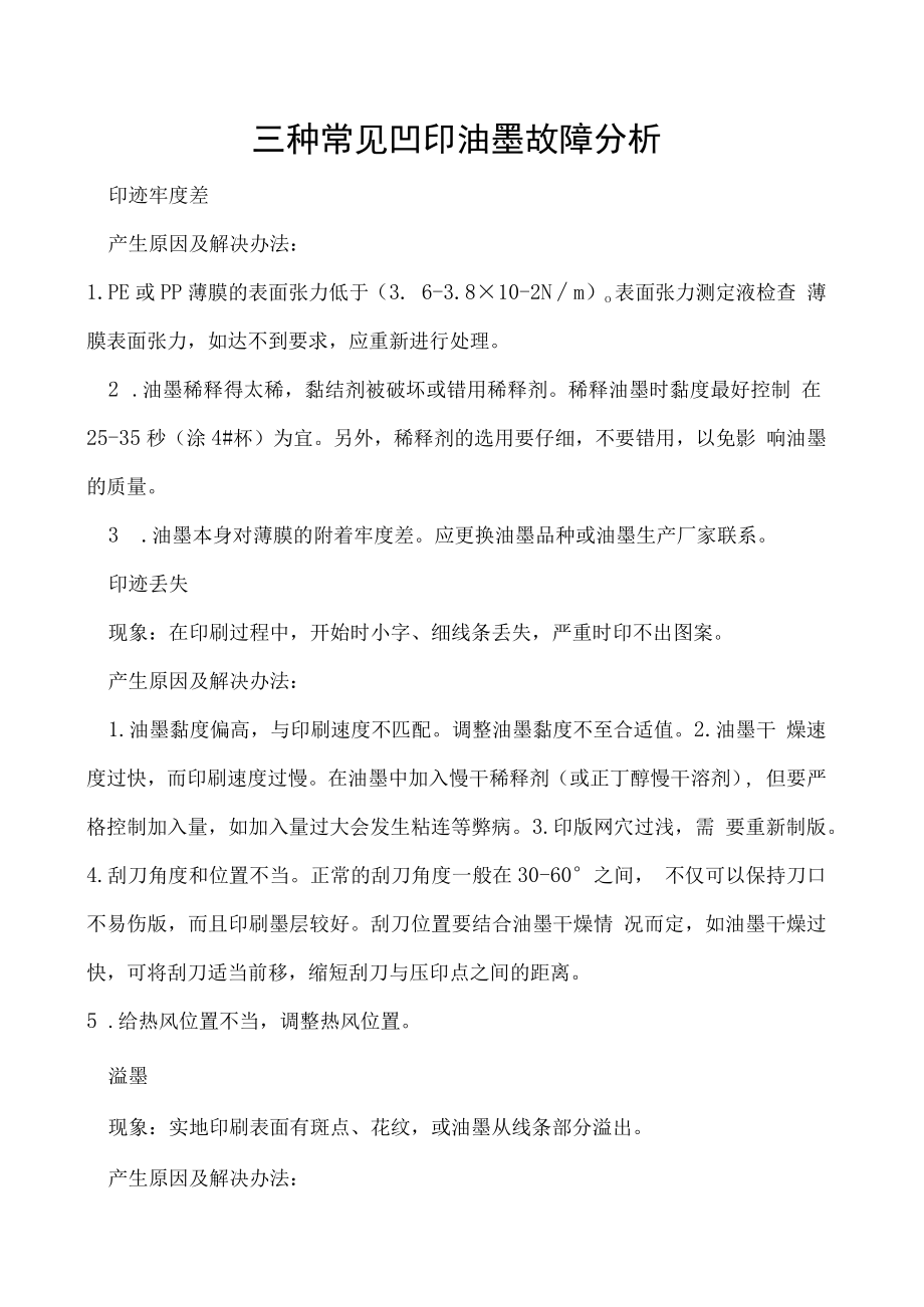 三种常见凹印油墨故障分析.docx_第1页