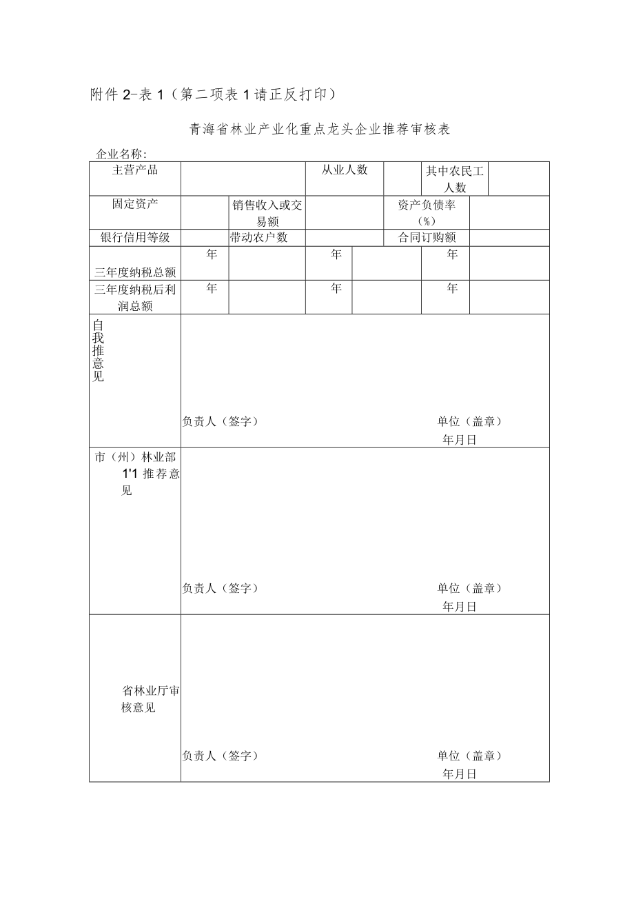 第一项青海省林业产业化重点龙头企业申报书.docx_第2页