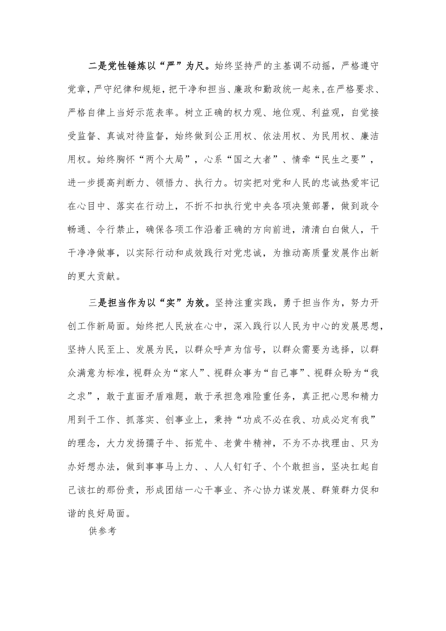 两篇主题教育发言材料供借鉴.docx_第2页