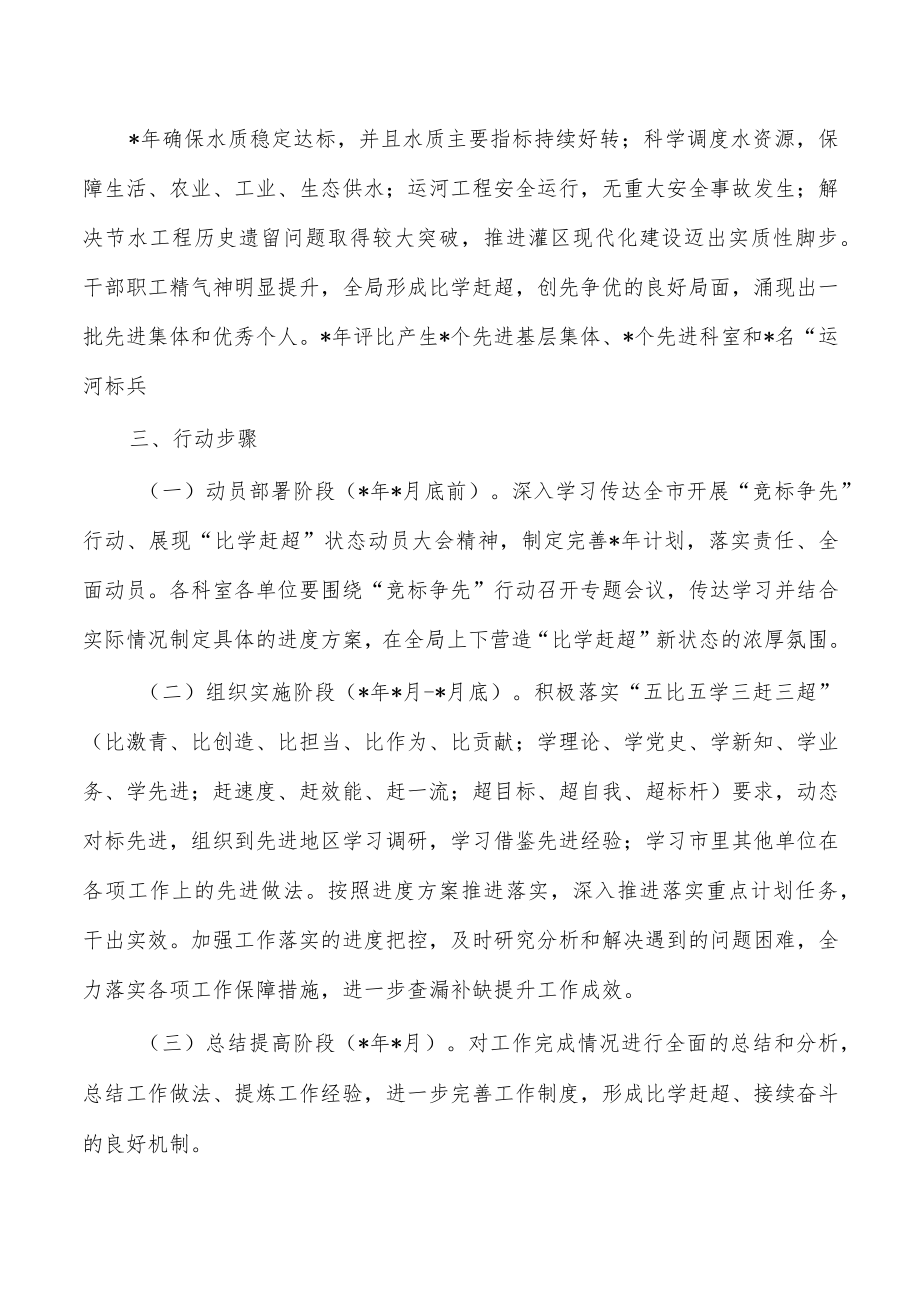 水务开展竞标争先展现比学赶超状态工作方案.docx_第2页