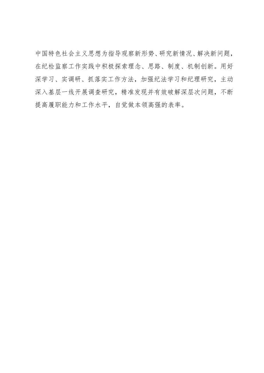 年轻纪检监察干部参加纪检监察干部队伍教育整顿学习感悟.docx_第3页