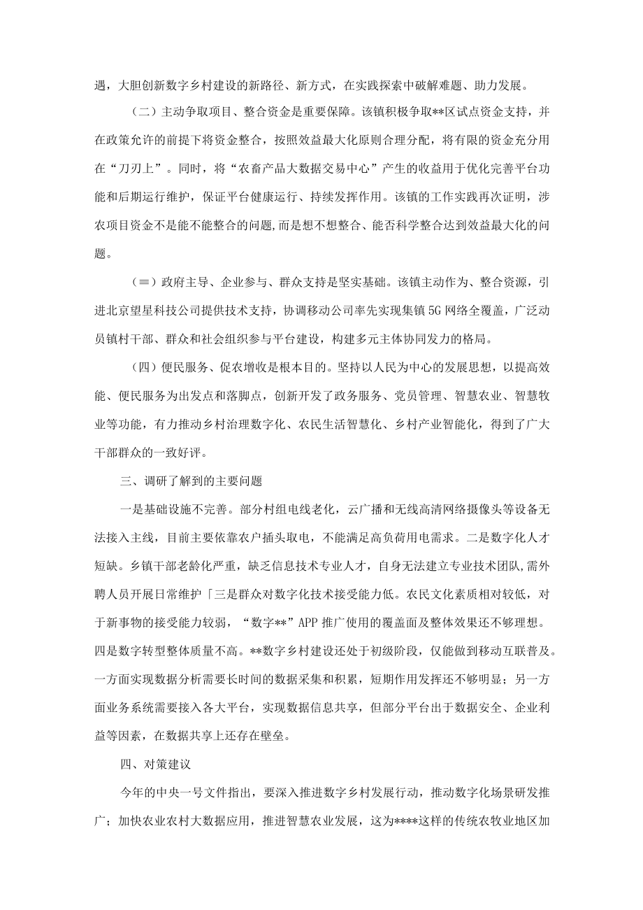 关于镇打造数字乡镇的调研报告.docx_第3页