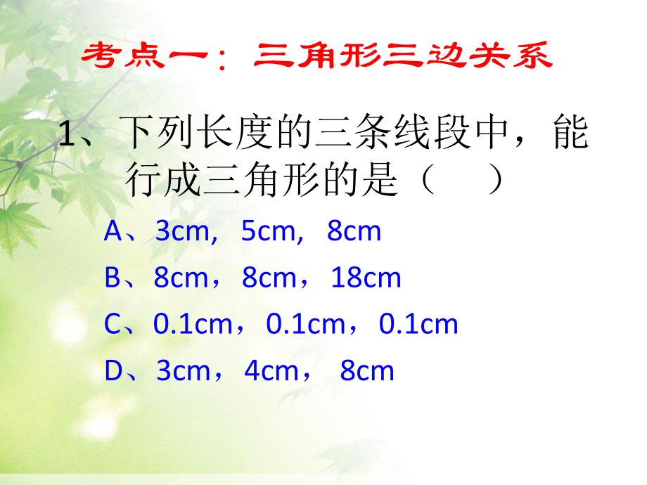 第十一章三角形复习课件(习题课件).pptx_第2页