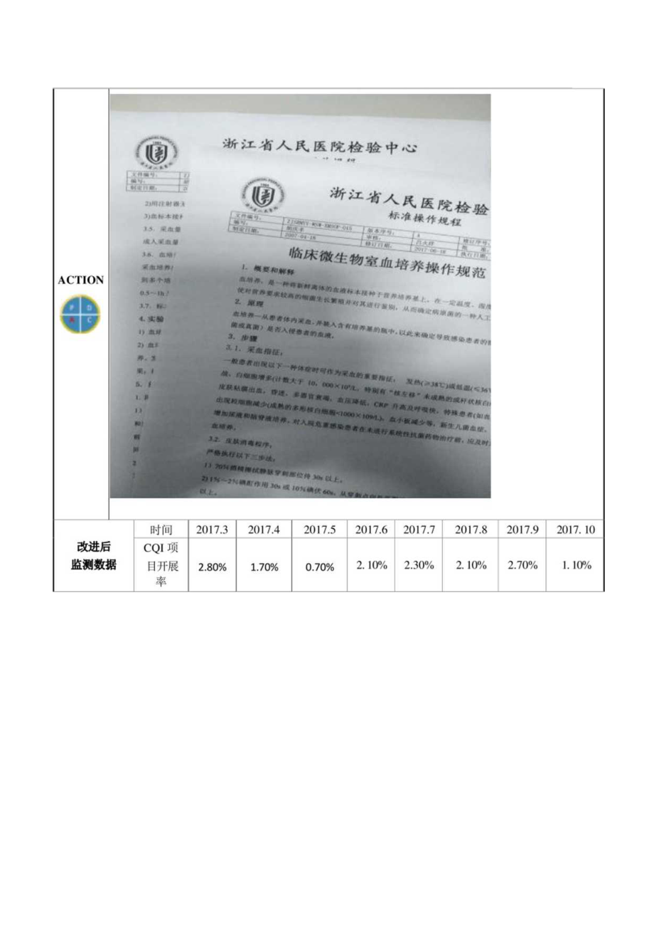 检验科降低血培养污染率医院持续质量改进PDCA项目汇报书.docx_第3页