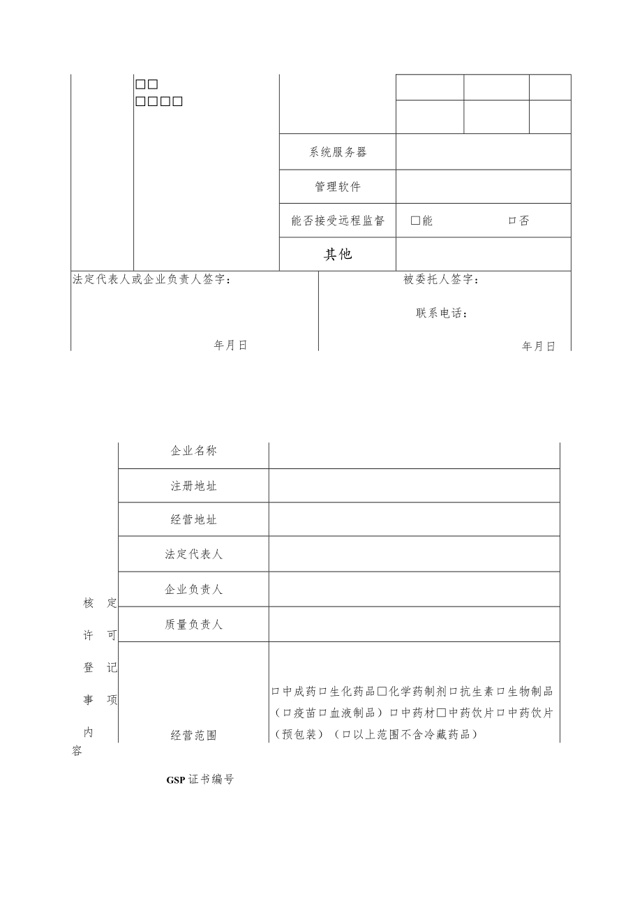 换发《药品经营许可证》申请审批表.docx_第3页