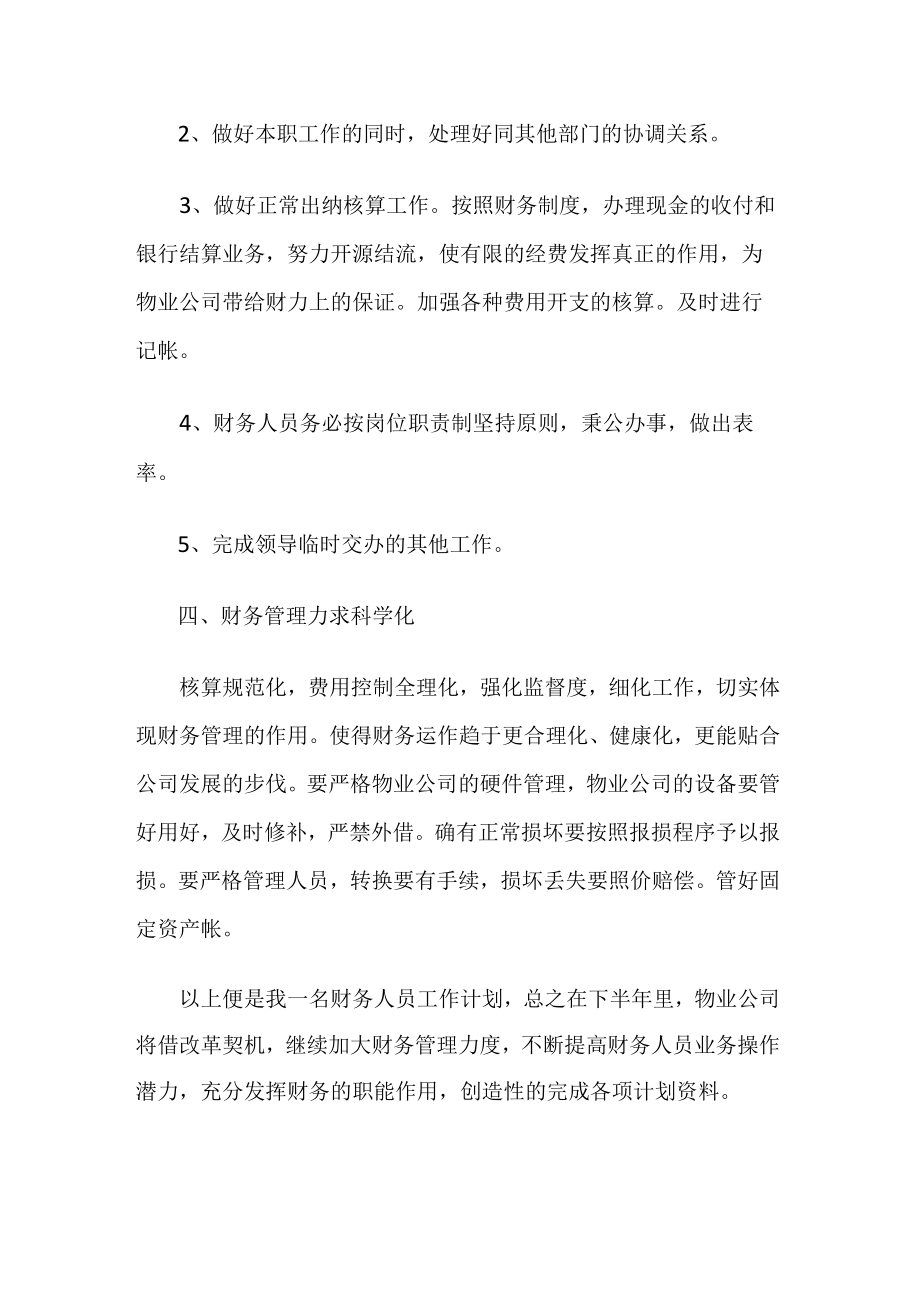 公司出纳工作计划.docx_第2页