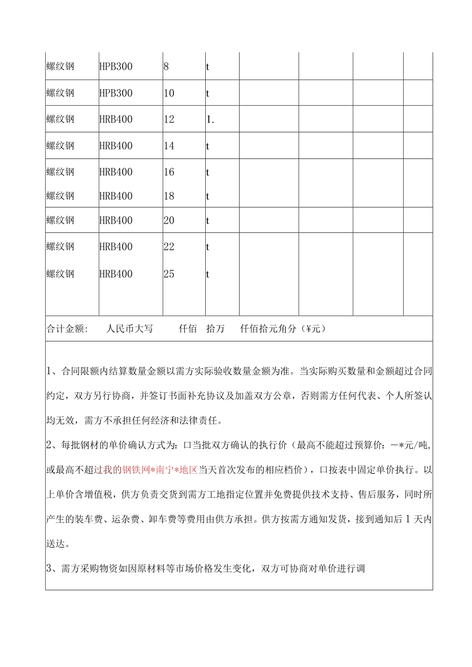 钢材购销合同.docx_第2页