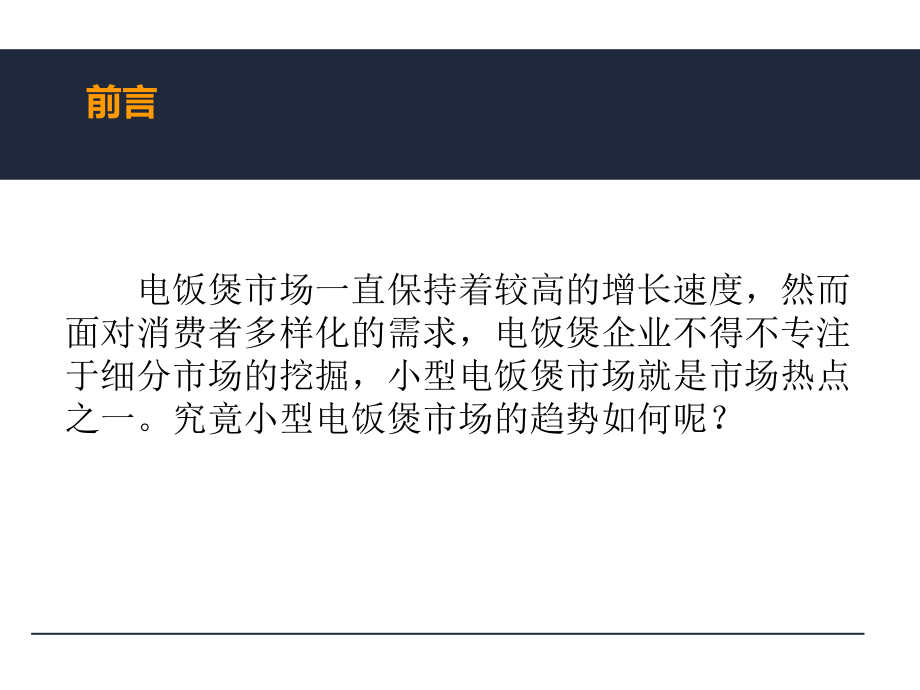 细分市场数据：小型电饭煲市场可行性分析报告.pptx_第2页